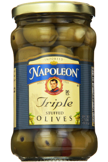 Napoleon Triple Stuffed Olives