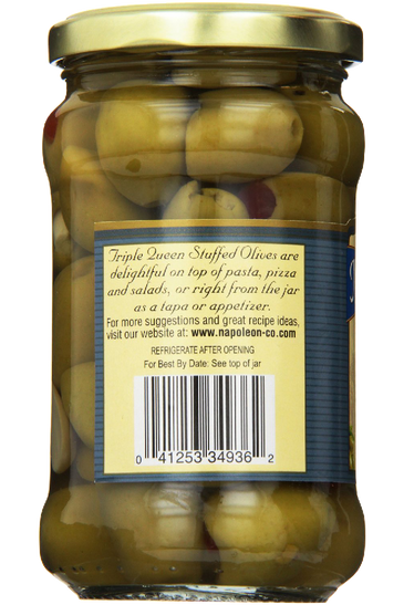Napoleon Triple Stuffed Olives