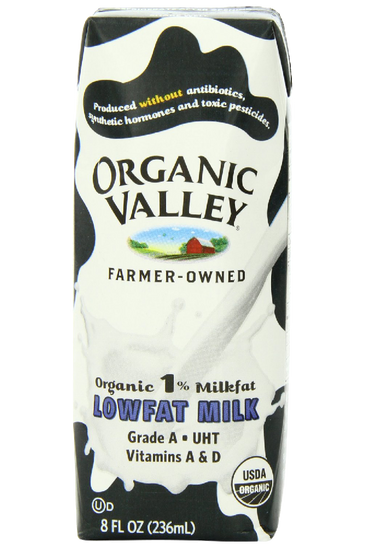Organic Valley White 1 % Milkfat Lowfat Milk