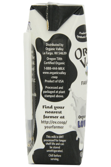 Organic Valley White 1 % Milkfat Lowfat Milk